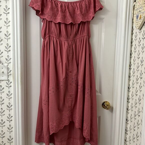 Kings Road Size XL on or off shoulder sleeveless dress - Picture 2 of 9